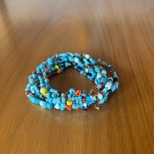 Colorful beaded bracelet